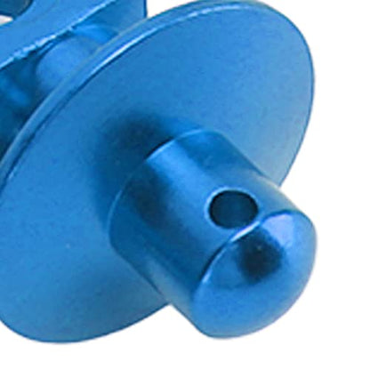 Dilwe 2Pcs RC Car Body Post, Aluminum RC Car Shell Holder Mounts RC Upgrade Parts Accessories, RC Body Mounts for Traxxas Mini E Revo Slash 1:16 3 Colors (Blue)