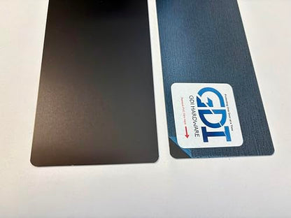 Protection Plates/Push Plates (Dark Brown, 4 X 4) - color: Dark Brown, size: 4 X 4