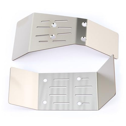 Stainless Steel Front Rear Chassis Armor Guard Plate for Arrma 1/10 Gorgon 2WD