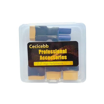 XT90 Male to EC5 Female and XT90 Female to EC5 Male Connector Adapters for RC FPV Drone Car Lipo NiMH Battery Charger ESC