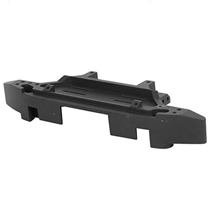 Metal Front Bumper Upgrade for 1/10 RC Crawler Lightweight Aluminium Alloy Black 1 Piece