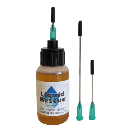 100%-Synthetic Oil for Lubrication of Drones, Helicopters, RC Vehicles and Equipment, get Longer Flights! 1 oz. Bottle with 3 Different Length Needles!