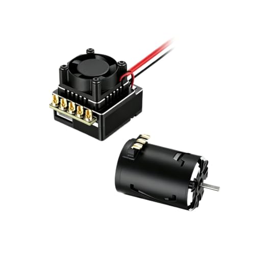 540 Brushless Motor Combo, Compatible for XR10 G3S 60A Sensored ESC | 1/10 RC car(ESA and 10.5T) - color: Esa and 10.5t
