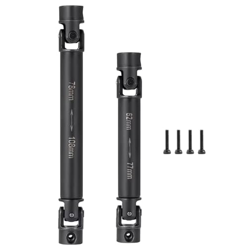 RC Car Drive Shafts for Axial for UTB18 for Capra 1/18 Replacement Front Rear Steel Drive Shaft Joint Transmission Shaft RC Buggy Truck Model Upgrade Parts