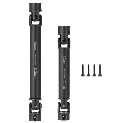 RC Car Drive Shafts for Axial for UTB18 for Capra 1/18 Replacement Front Rear Steel Drive Shaft Joint Transmission Shaft RC Buggy Truck Model Upgrade Parts