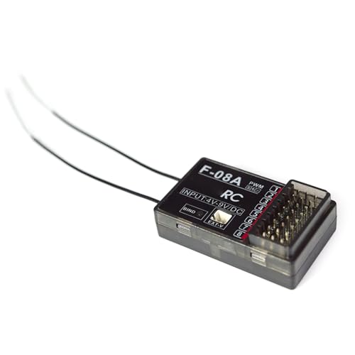 4/6/8CH Receiver Multiple Frequency F04A F06A F08A for Remote Models Enhances Stability and Easy Installation