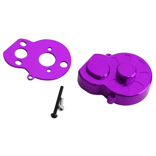 Aluminum Steering Knuckles, C Hubs Front Rear Shock Mount Suspension Arms Transmission Cover Wheel Hex for 1/24 Buggy Losi Micro-B Upgrade Set,8 Set (Purple)-65165 - color: Purple