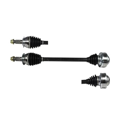 CV Axle Shaft Assembly Rear AWD RWD Compatible with Cadillac ATS 2013-2017 2.0L 2.5L 3.6L L4 V6 Rear Left Right Side CV Axles Joint - size: NCV10280_NCV10282/Pair