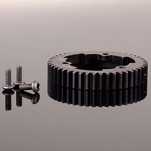 6448 46T 1 Mod Hardened Steel Spur Gear for Traxxas 1/10 E-Revo 2.0 VXL 1/5 X-Maxx Maxx 1/7 XO-1 (46T) - color: 46T