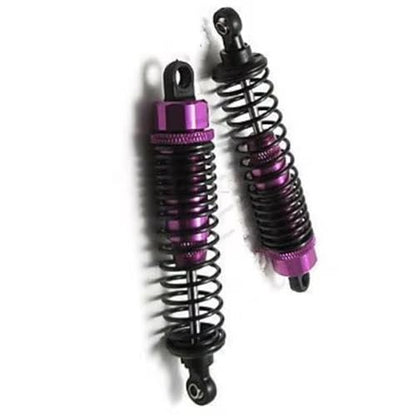 Rc Dampers Spare Parts Compatible with HSP for Buggy 1/10 RC Car Upgrade Replacement Accessories Parts 2Pcs Aluminum Oil Filled Shock Absorber