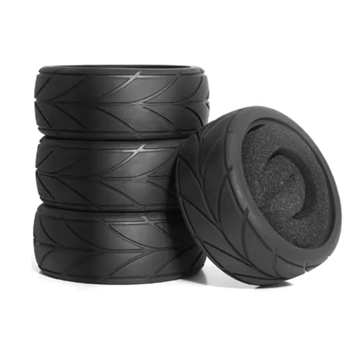 8pcs 1/10 RC Drift Tires 65 * 26mm for On Road Racing Car Drift RC Touring Car (Style A) - style: style A