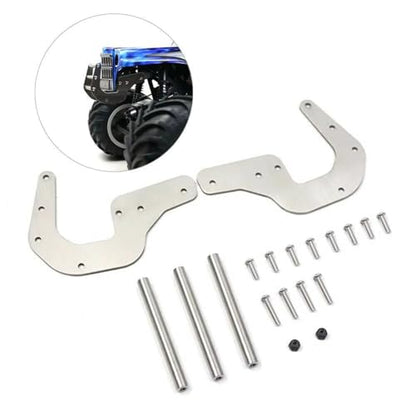 RC Bumper For LOSI For LMT 4WD 1/8 RC Car Front Bumper Metal Front Anti-collision Protection Bar Solid Axle Monster Truck Parts