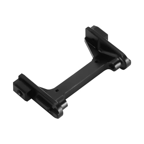 INJORA Front Bumper Mount - 7g Black Coating Brass Mount for 1/18 RC Crawler TRX4M Defender Bronco Upgrade