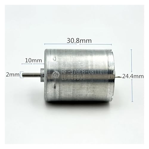 1pcs RF-370CB-081100 Motor DC 12V 1850RPM Mute Mini 24mm 370 Electric for Car Air Conditioning Damper Actuator