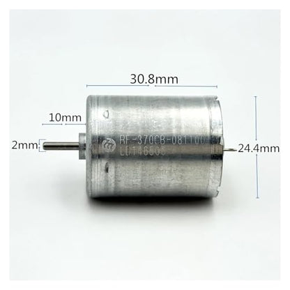 1pcs RF-370CB-081100 Motor DC 12V 1850RPM Mute Mini 24mm 370 Electric for Car Air Conditioning Damper Actuator