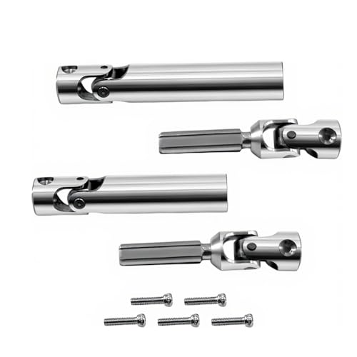 Stainless Steel Center Drive Shafts for Redcat Ascent-18 Rc Car Upgrade Parts Crawler Accessories 1/18