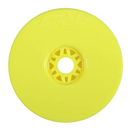 Pro-Line Racing 1/8 Velocity V2 Buggy Wheel Fr & R Yellow 4 PRO270202 RC Tire