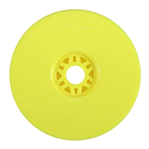Pro-Line Racing 1/8 Velocity V2 Buggy Wheel Fr & R Yellow 4 PRO270202 RC Tire