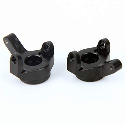 LCX Racing 1/24th RC Crawler Car CNC Machined Aluminum Steering Knuckle Set for Axial AX24 XC-1 SCX24, Upgrades Parts Accessories