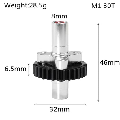 30T Steel Gear with Slipper Clutch Slipper Eliminator for ARRMA Typhon 3s BLX 1/10 RC Car Upgrade Parts