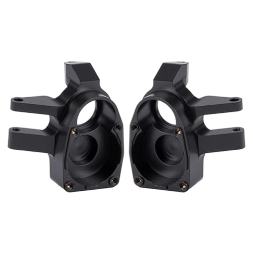for 1.9UTB SCX10 III 204g Black Brass Steering Knuckles Portal Cover for 1/10 RC Crawler Axial AR45P Currie F9 Axle(Steering Knuckle) - color: Steering Knuckle
