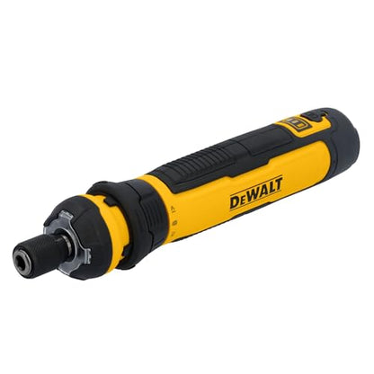 DEWALT Cordless Screwdriver, 4V USB Rechargeable Electric Screwdriver with 12 pcs Screwdriver Bit Set, LED Light, FLEXDRIVE Control, Compact, Ergonomic (DWHT66719)