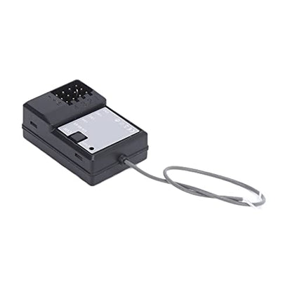RC Receiver Waterproof 2.4G Frequency 3.3-6V, Remote Control Car Receiver, Fast Response 2ms with Strong Anti - Blocking Ability, Compatible with RC Cars Boats Tanks for PK TG3 F