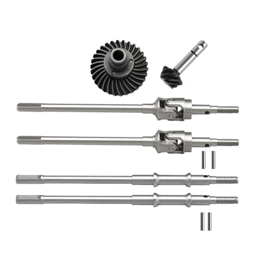 Axial SCX10 II AR44 Axle Front Rear Joint CVD Drive Shaft Bevel Gear Set Universal Shaft Bearing for 1/10 RC Crawler Car 90046(G) - color: G
