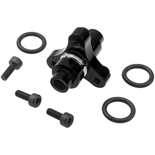 ShareGoo Center Differential Lock Spool Diff Case Locker Spool Compatible with 1/8 Arrma Kraton Notorious Outcast Senton Talion Typhon BLX 1/8 RC Car (Black) - color: Black