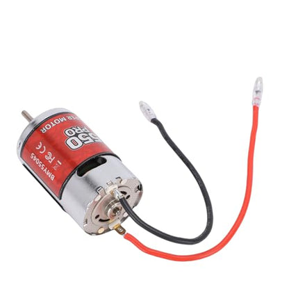 Zunate 550 45T Brushed Motor for RC Crawler Car and Boat, Stainless Steel Cover with Copper Components for Stable Power Output and Consistent Performance Specs