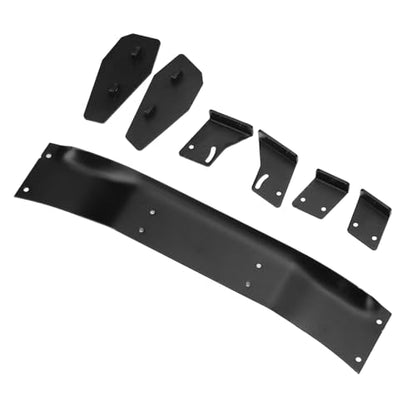 RC Tail Wing Spoiler Drift Racing Aluminium Alloy Tail Wing Black Lightweight Stable Installation for 1/10 RC Cars