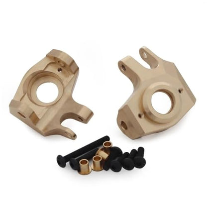 Brass Weights AR44 Axle Links Mount Steering Knuckles Diff Cover Battery Tray for 1/10 RC Crawler Car Axial SCX10 II 90046 90047(F) - color: F