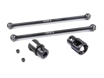RC Car Transmission Shaft For Team For Losi For TLR For 8ight XE 4WD 1/8 Buggy Upgrade RC Car Part Center Drive Shaft Axles With Cups Set Transmission Shaft Accessories(Driveshaft cups) - size: Driveshaft cups