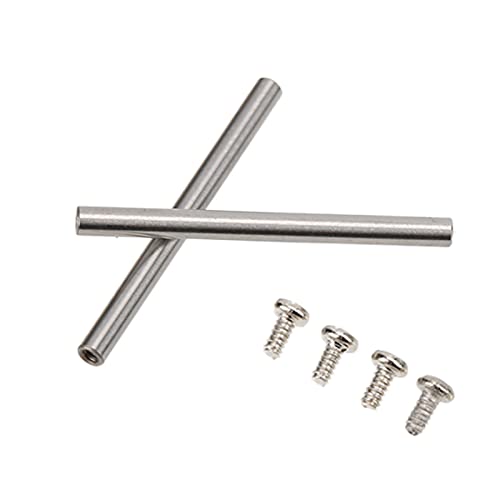 Dilwe RC Horizontal Shaft Set, 1 Pair Iron RC Metal Horizontal Shaft Main Shaft for WLtoys XK K110 RC Helicopter Upgrade Parts RC Accessories