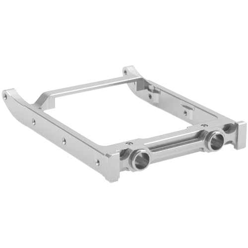 Aluminum Alloy Front Bumper Mount Compatible with MN MN128 MN86 MN86S MN86K MN86KS 1/12 RC Crawler Upgrade Parts (Silver) - color: Silver