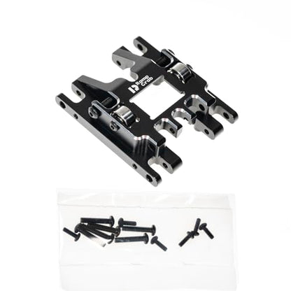 RampCrab Gearbox Skid Plate for TRX4M RC Car, Aluminum Alloy, Come with Bearing, Upgrades Parts for 1/18 TRX4-M Bronco Defender K10, 18.5G