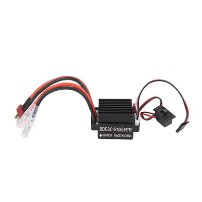 aqxreight 540 Brushed Motor Proof Stainless Steel Box/Cover 3 Slot High Torsion Motor and ESC for Axial SCX10 AXI03007 10 RC Car 22T Allowing for and Mot 540 Brushed MotorRC Crawler Motor3 Slot (12T)