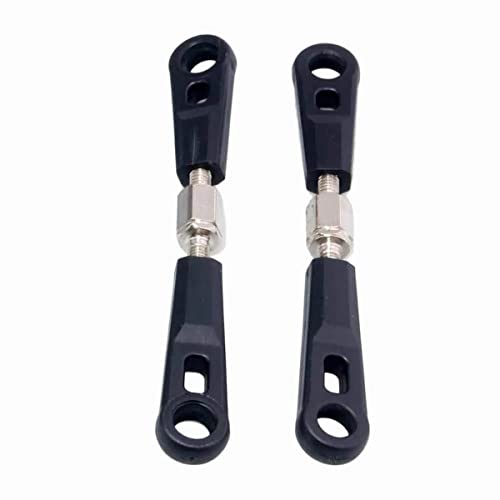 2Pcs 06016 Steering Link/Front/Rear Upper Link RC HSP for 1/10 Original Part Buggy,for a Variety of Models