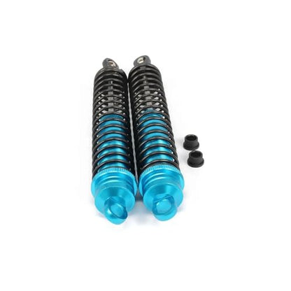 2PCS 140mm Aluminum Shock Absorber Damper for Rc Car 1/8 Buggy Truck Oil Adjustable Upgraded Hop-up Parts Compatible with Hsp Compatible with Hpi Compatible with Losi Compatible with Axial(Silver) - color: Silver