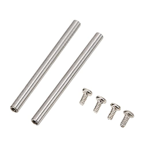 Dilwe RC Horizontal Shaft Set, 1 Pair Iron RC Metal Horizontal Shaft Main Shaft for WLtoys XK K110 RC Helicopter Upgrade Parts RC Accessories