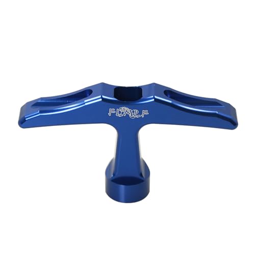 Alloy CNC Pull Starter Handle for Zenoah CY Rovan TSRC Engine (Blue) | for 1/5 Hpi Rofun Km Baja Lois 5ive-T FG GoPed Redcat Rc Car Parts - color: Blue