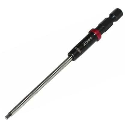 MIP Metric RC 1/4" Hex Bit 9208S 2.0mm – Hex Head Allen Wrench Drill Tools Tool Bits for Screwdrivers, Electric Screwguns, and Power Drills For RC Cars - Made in USA - size: 2.0mm - Hex
