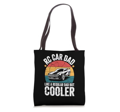 RC Car Racing Art For Dad Men Radio Remote Control Car Lover Tote Bag
