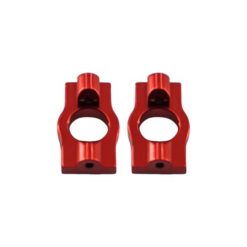 Caster Blocks C Hubs Metal Aluminum for Lo-si Micro b Upgrades Parts 1/24 Accessories RC car 2WD Buggy RTR LOS00007 Replacement(Purple) - color: Purple