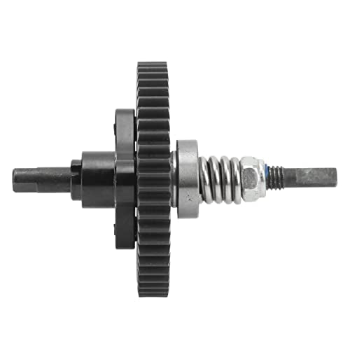 54T HighStrength Differential Slipper Clutch Assembly for Slash 4X4, 4X4, Rustler RC Cars, Aluminum Steel Gear, Easy Install Upgrade Parts (Black) - color: Black