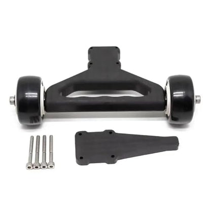 RC Car Parts for Arrma 1/5 for Kraton 8s for Outcast 8S for Monster Truck Double Wheel Wheelie Bar RC Car Update Parts Replacement Accessories(Black) - size: Black