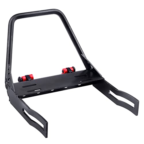 Metal RC Crawler Front Bumper with Winch Mount Shackles for Axial SCX10 & SCX10 II Redcat Gen7 Gen 8 Upgrades (Type A) - style: Type A