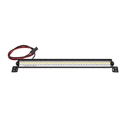 Barra de luz LED de techo de Metal Rock Crawler, accesorios de repuesto para 1/10 RTX4 D90 SCX10 ii GEN8 RC Crawler|Parts & Accessories| -