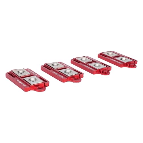 RC Car Shell Columns Adjustable Magnet Body Mounts for 1/8 1/10 Scale, Durable Aluminum Alloy, 4PC Set