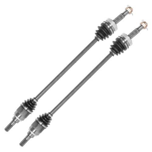 Detroit Axle - AWD Rear CV Axles for 2015-2020 Nissan Rogue | CV Axle Shafts Assembly Replacement 2016 2017 2018 2019 - size: D-0163x2/Pair